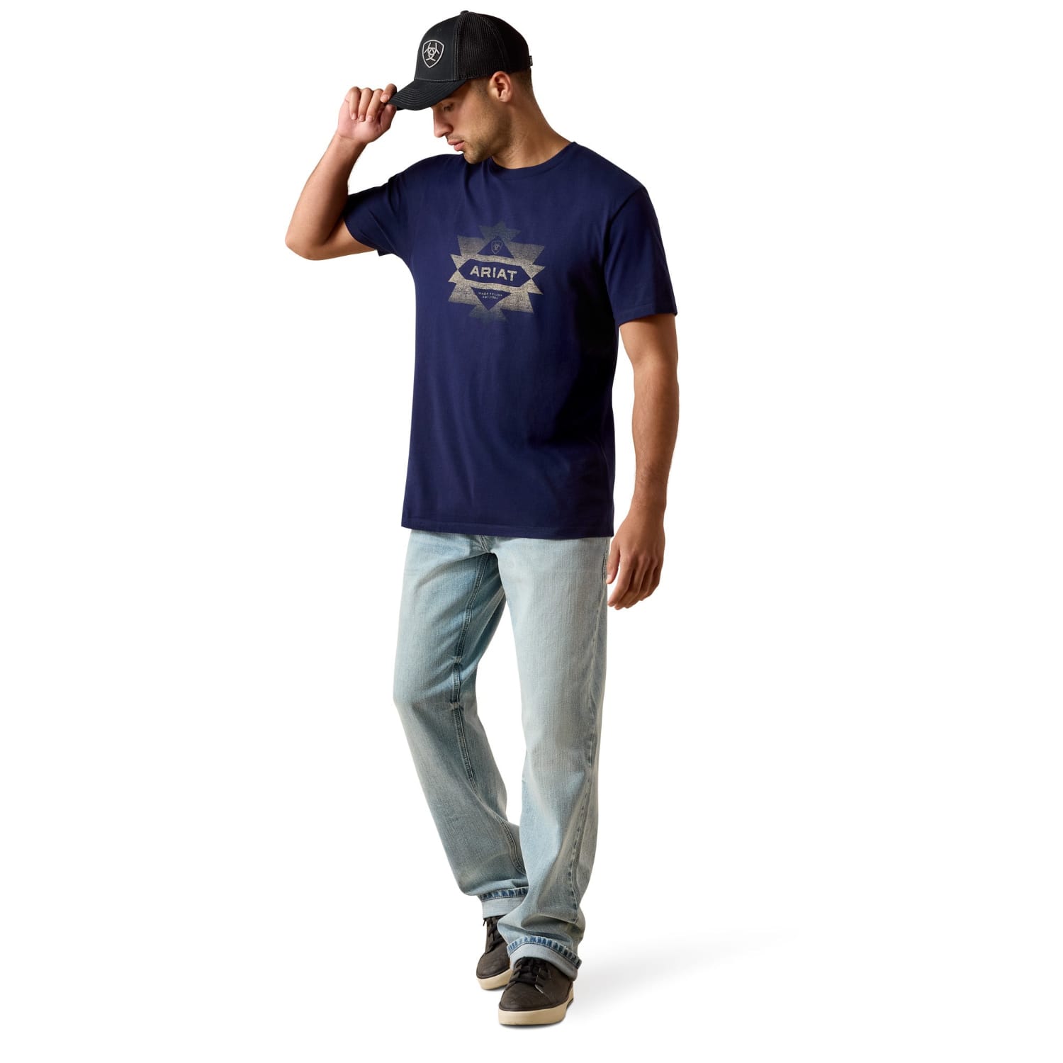 Ariat Mens Shirts Ariat Tee Mens Clean Southsense Icon