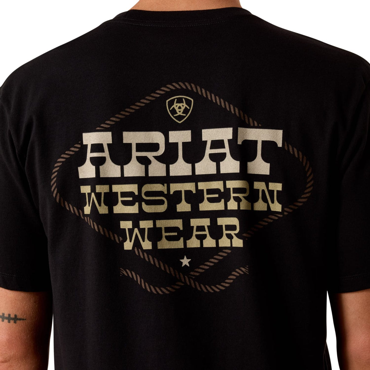 Ariat Mens Shirts Ariat Tee Mens Country & Western Lockup