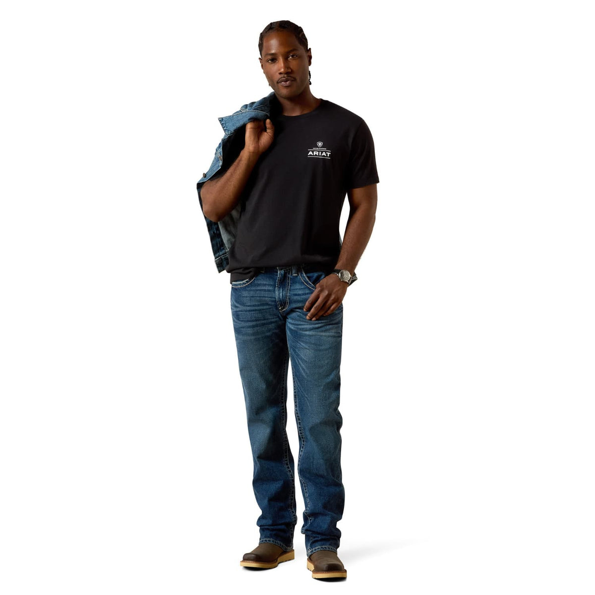 Ariat Mens Shirts Ariat Tee Mens Multichronos