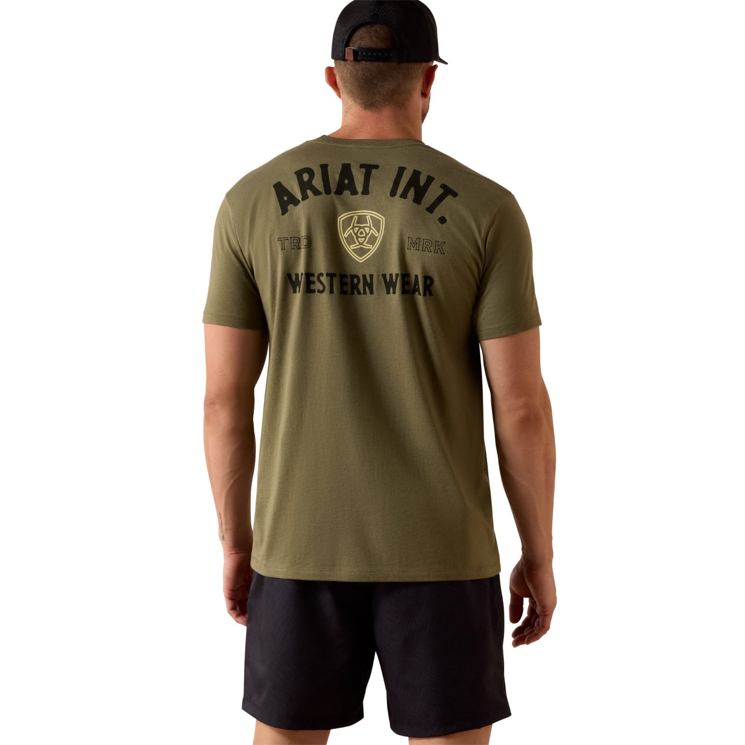 Ariat Mens Shirts Ariat Tee Mens Outline Shop
