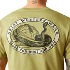 Ariat Mens Shirts Ariat Tee Mens Rattler Warning