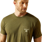 Ariat Mens Shirts Ariat Tee Mens Roped Diamond