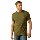 Ariat Mens Shirts Ariat Tee Mens Roped Diamond