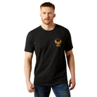 Ariat Mens Shirts Ariat Tee Mens Rustic Eagle