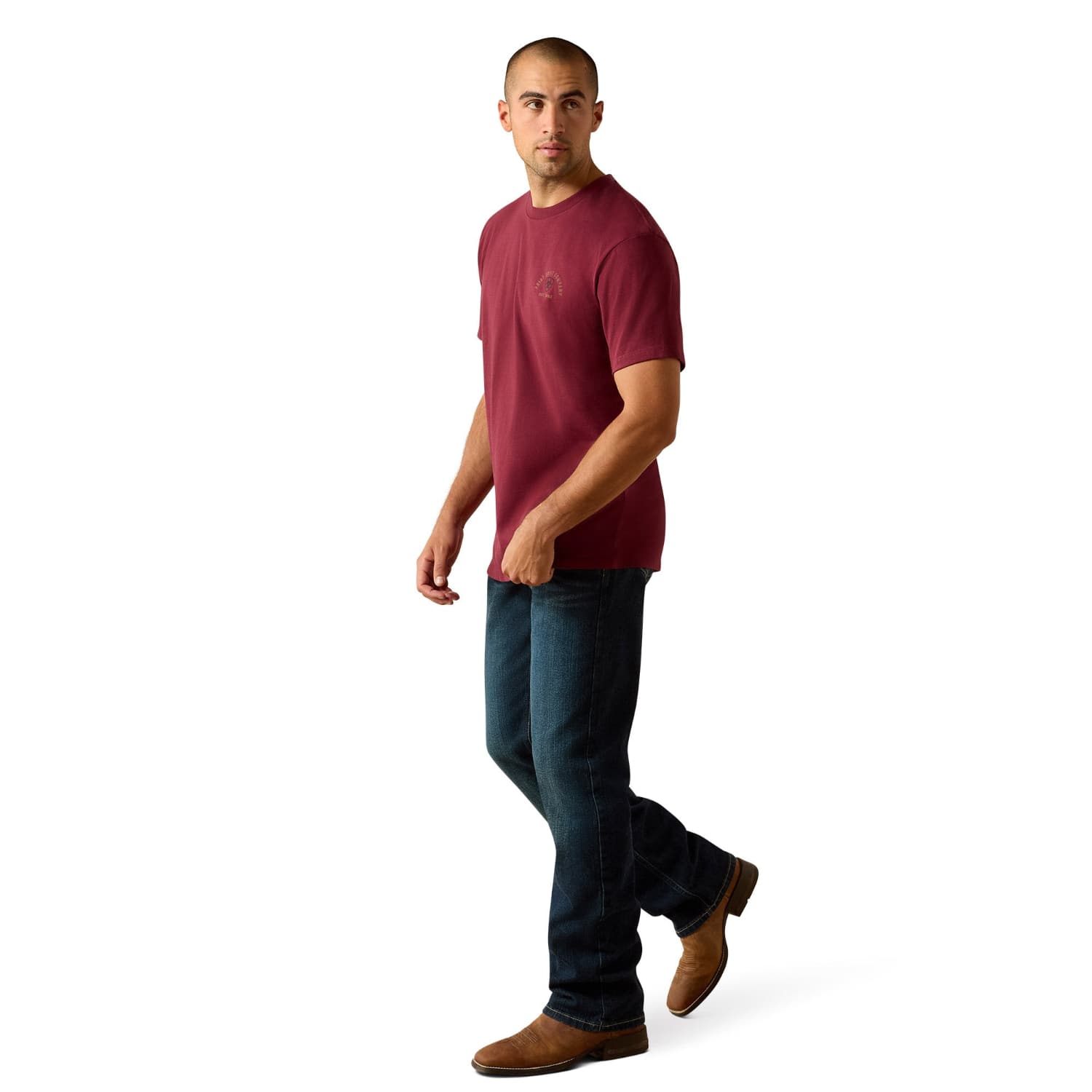 Ariat Mens Shirts Ariat Tee Mens Shell Game