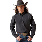Ariat Mens Shirts S / Black Ariat Shirt Mens Pro Series Thorin Fitted