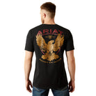 Ariat Mens Shirts S / Black Ariat Tee Mens Rustic Eagle
