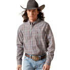 Ariat Mens Shirts S / Cream Ariat Shirt Mens Pro Series Trenton Fitted