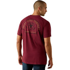 Ariat Mens Shirts S / Maroon Banner Ariat Tee Mens Shell Game