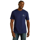 Ariat Mens Shirts S / Medieval Blue Ariat Tee Mens Woven West
