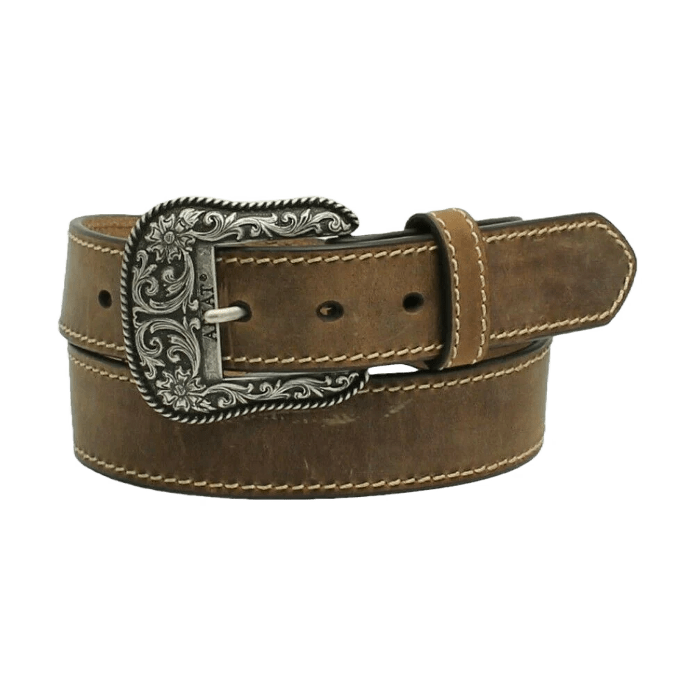 Ariat Womens Belts S / Brown Ariat Belt Womens Distressed Leather