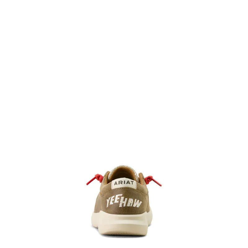 Ariat Womens Boots - Shoes Ariat Womens Hilo Sendero Brown Bomber Yeehaw Print