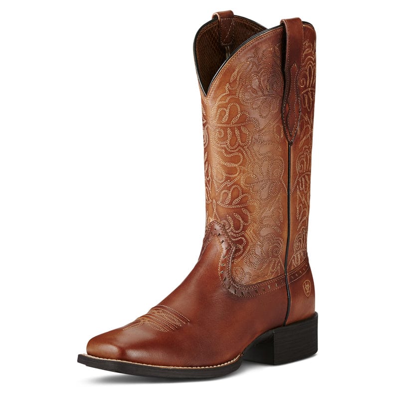 Ariat Womens Boots & Shoes WMN 7 / Naturally Tan Ariat Boots Womens Round Up Remuda