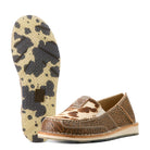 Ariat Womens Boots - Shoes WMN 7 / Tan/White Brindle Hair on Ariat Cruisers Womens Tan Floral Emboss