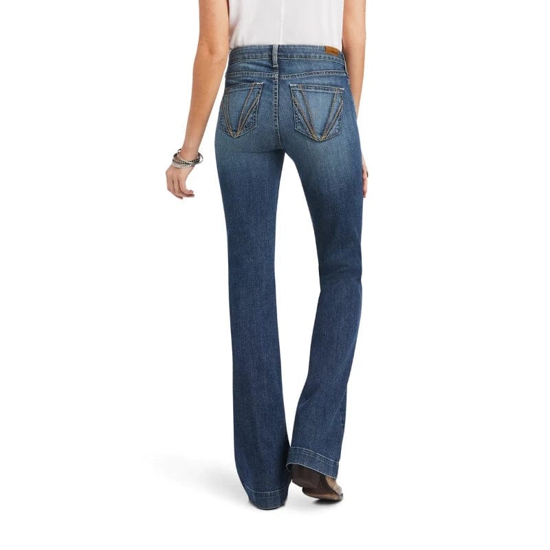 Ariat Womens Jeans 25L / Daphne Toronto Ariat Trousers Womens High Rise Slim (10041106)