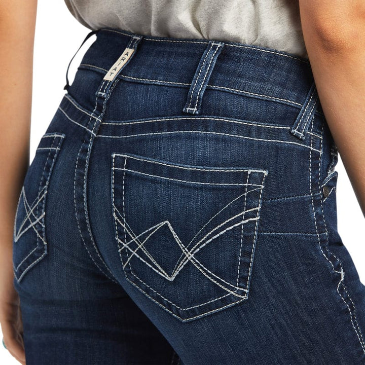 Ariat Womens Jeans 29R Ariat Jeans Womens Mid Rise Straight Clarissa Midnight (10040797)