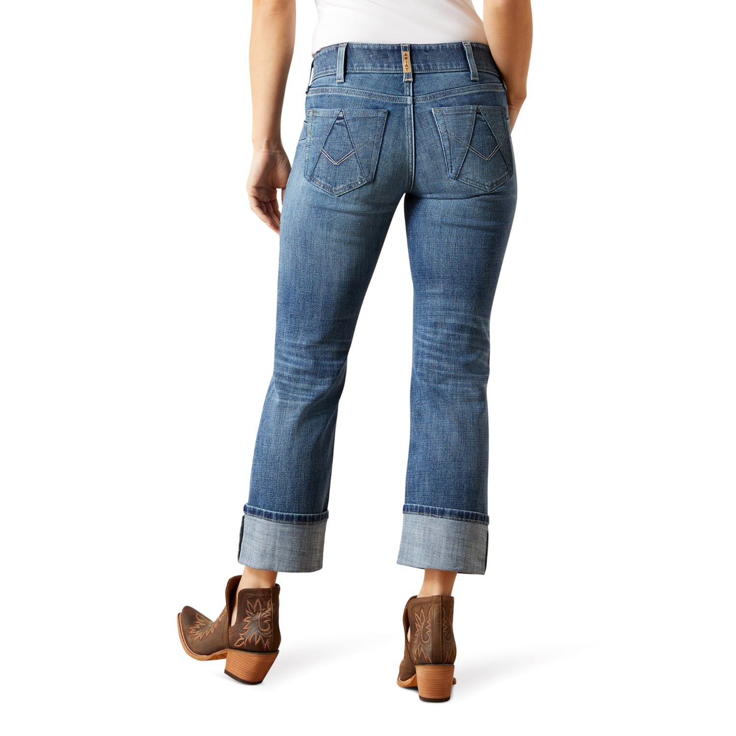 Ariat Womens Jeans Ariat Jeans Womens Perfect Rise Straight Crop Silvie