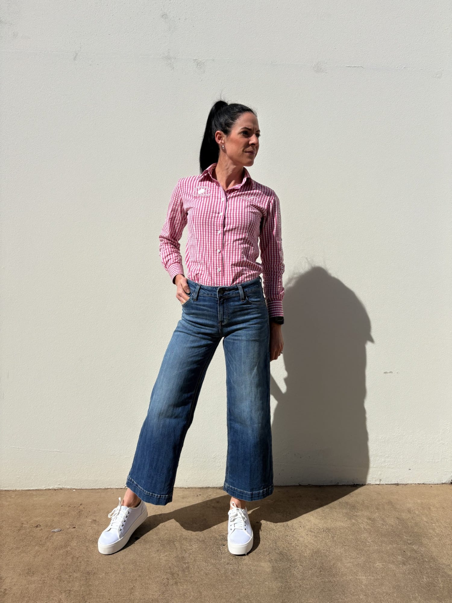 Ariat Womens Jeans Ariat Jeans Womens Perfect Rise Wide Leg Crop Jazmine