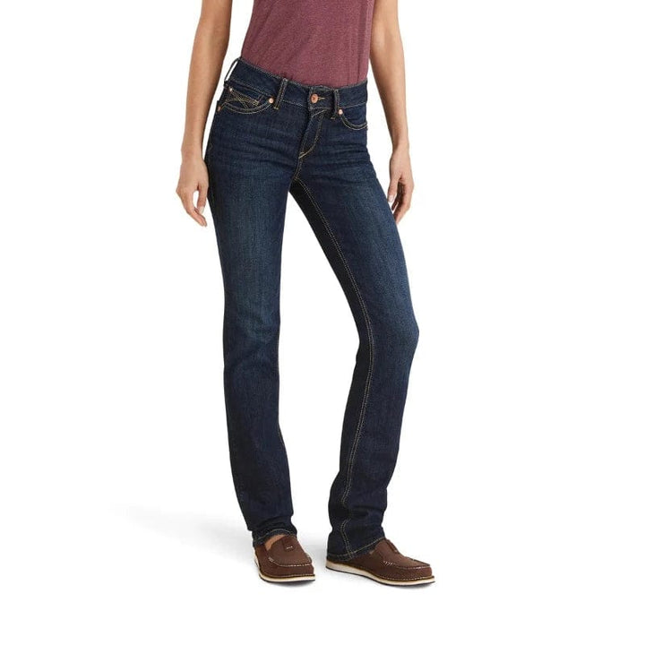 Ariat Womens Jeans Ariat Jeans Womens Real Perfect Rise Straight Leg (10043145)