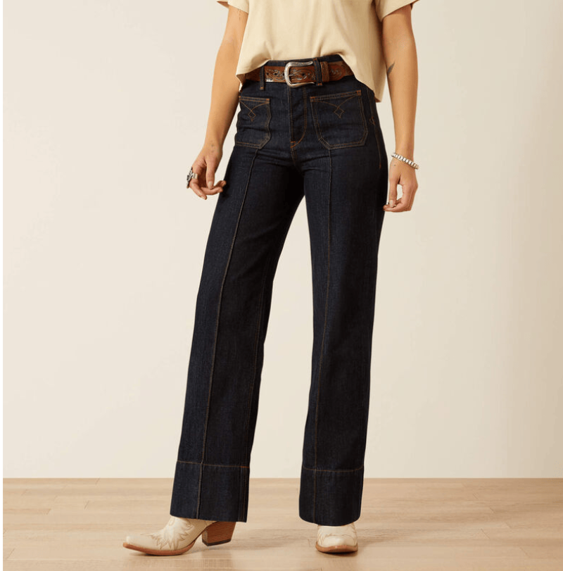 Ariat Womens Jeans Ariat Jeans Womens Ultra High Rise Tomboy Wide Leg