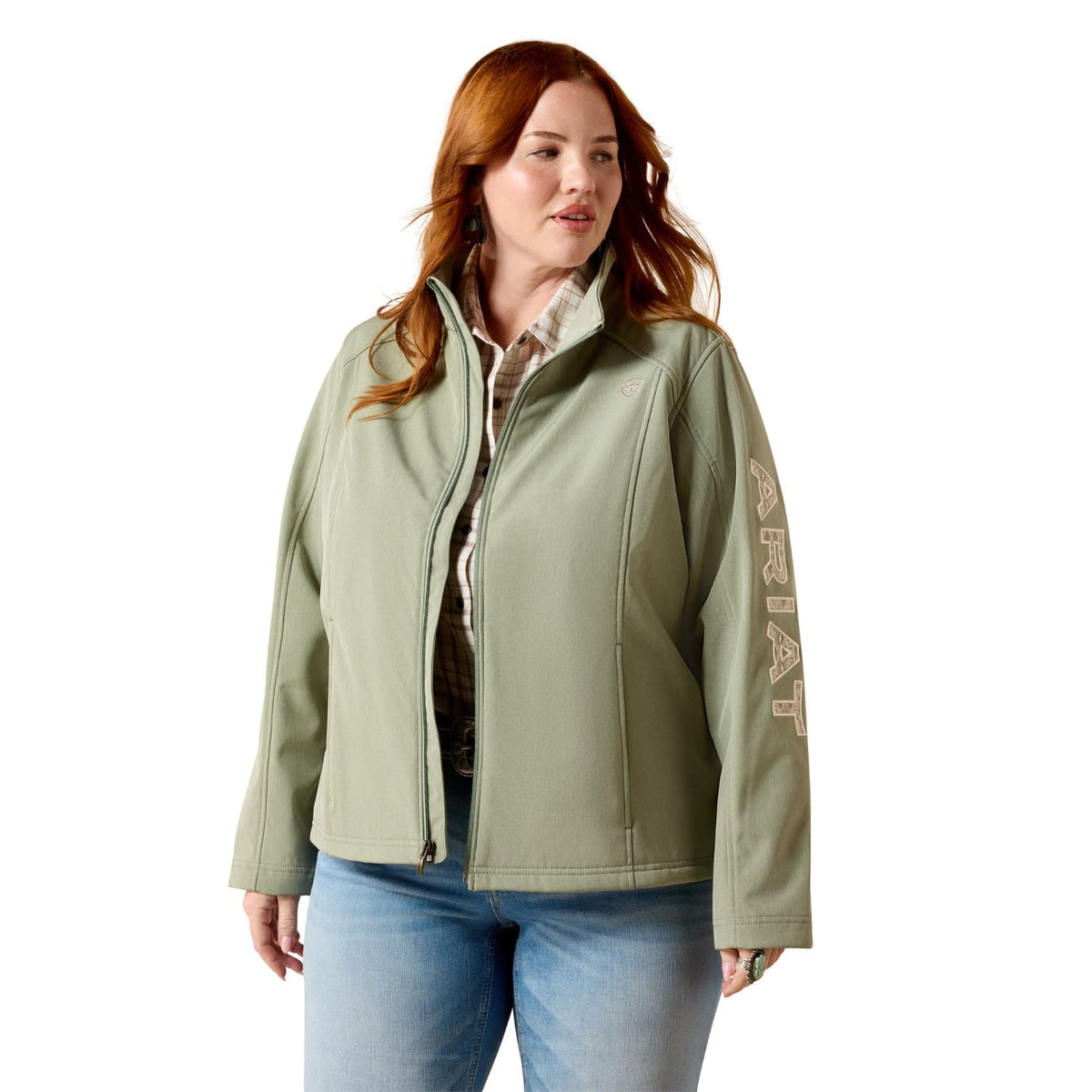 Ariat Womens Jumpers- Jackets - Vests Ariat Jacket Womens Logo Softshell