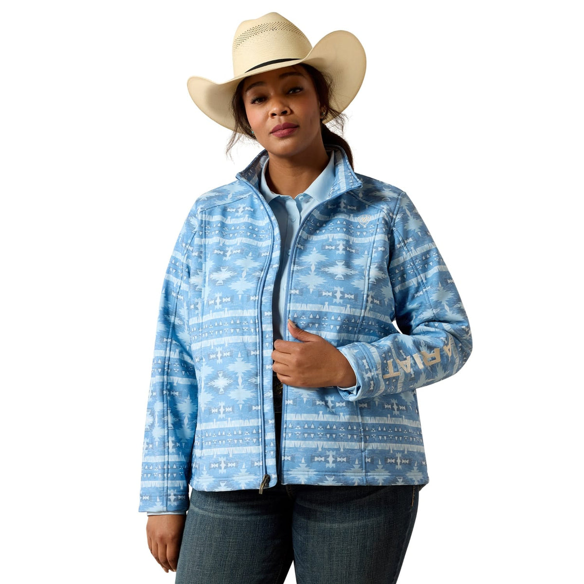 Ariat Womens Jumpers- Jackets - Vests Ariat Jacket Womens Logo Softshell Ashleigh