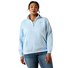 Ariat Womens Jumpers- Jackets - Vests Ariat Jumper Womens Foundation Logo 1/2 Zip