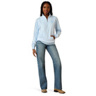 Ariat Womens Jumpers- Jackets - Vests Ariat Jumper Womens Foundation Logo 1/2 Zip