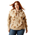 Ariat Womens Jumpers- Jackets - Vests Ariat Jumper Womens Logo 2.0 Savannah Print
