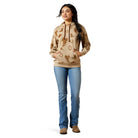 Ariat Womens Jumpers- Jackets - Vests Ariat Jumper Womens Logo 2.0 Savannah Print