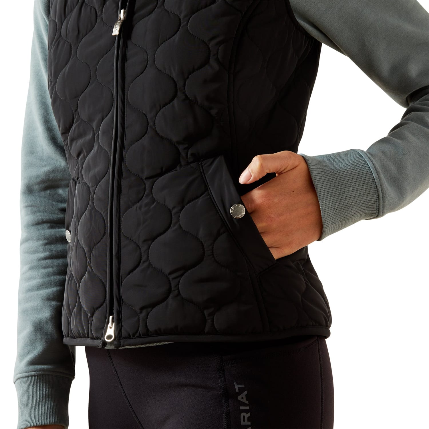 Ariat Womens Jumpers- Jackets - Vests Ariat Vest Womens Ashley 2.0 Insulated