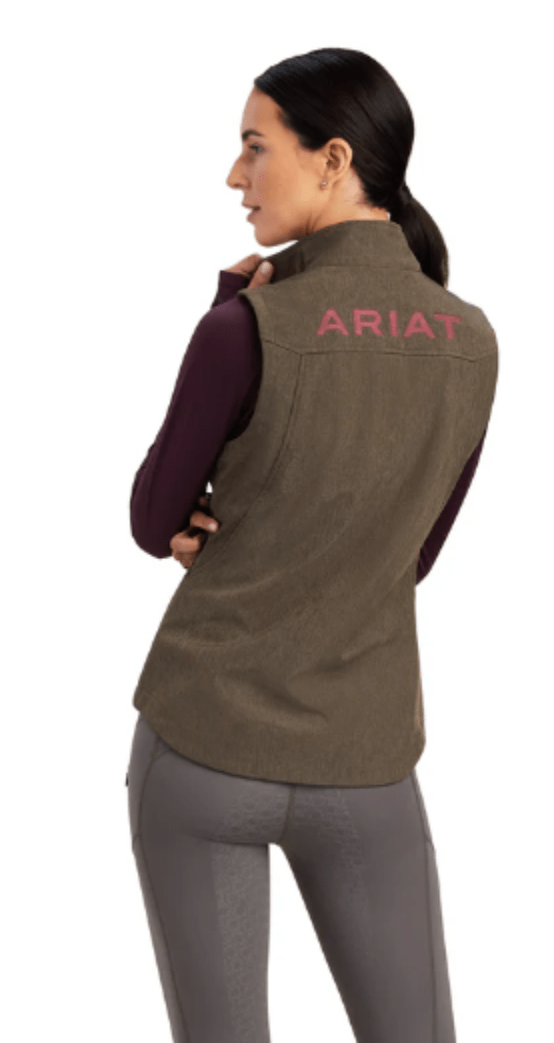 Ariat Womens Jumpers, Jackets & Vests Ariat Vest Womens New Team Softshell