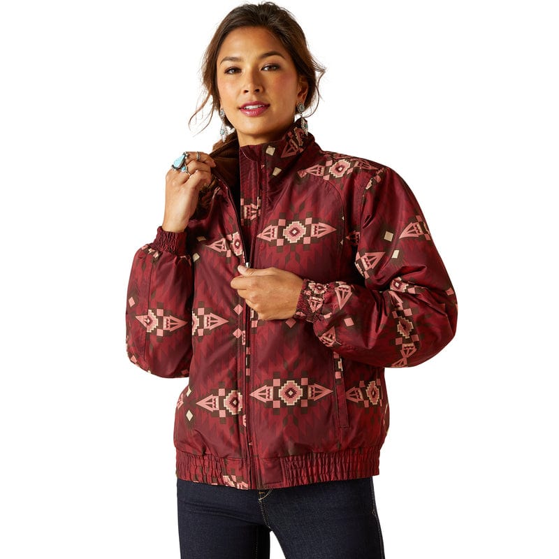 Ariat Womens Jumpers, Jackets & Vests XS / Alamo Print Ariat Jacket Womens Stable Western Insulated