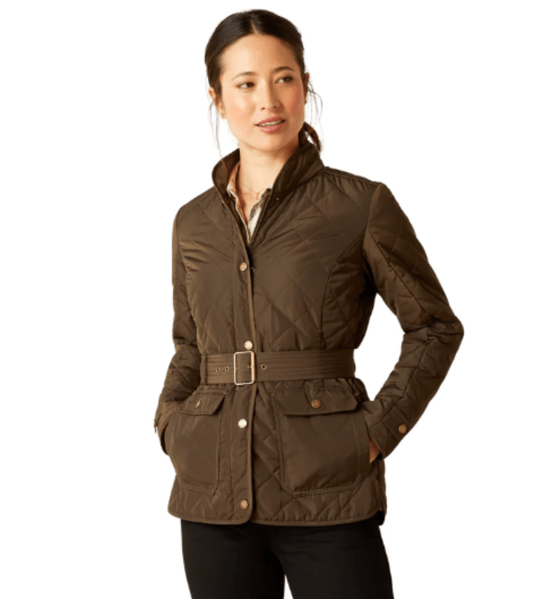 Ariat Womens Jumpers, Jackets & Vests XS / Earth Ariat Jacket Womens Woodside
