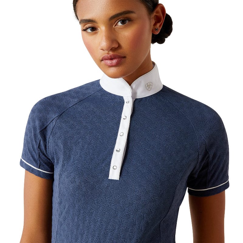 Ariat Womens Riding Tops - Jackets XS / Blissful Blue Ariat Shirt Womens Showstopper X