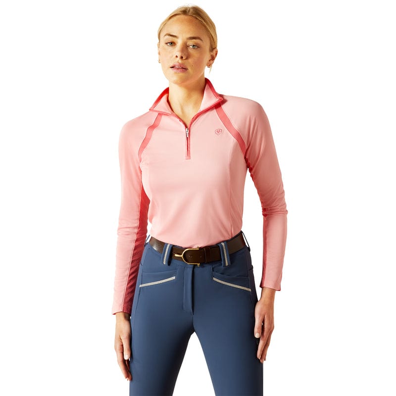 Ariat Womens Riding Tops - Jackets XS / Flamingo Pink Ariat Sunstopper Shirt Womens 3.0