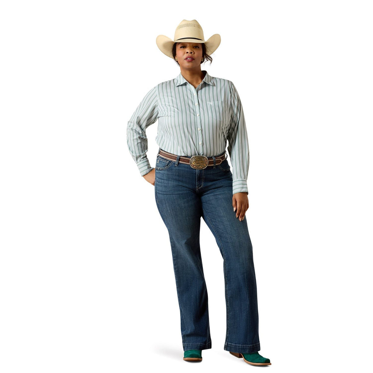 Ariat Womens Shirts Ariat Shirt Womens Kirby Stripe