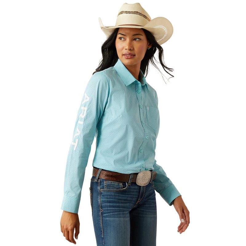 Ariat Womens Shirts Ariat Shirt Womens Team Kirby Stretch