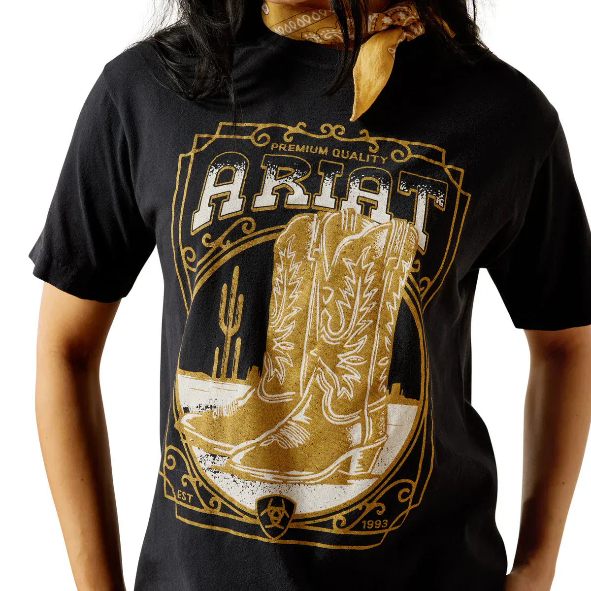 Ariat Womens Shirts Ariat Tee Womens Boot Cloche