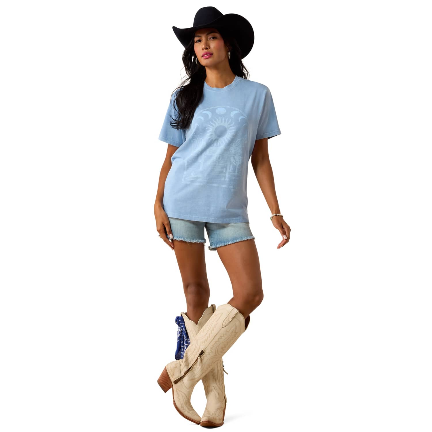 Ariat Womens Shirts Ariat Tee Womens No Longer Afraid