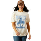 Ariat Womens Shirts Ariat Tee Womens Retro Block Poster