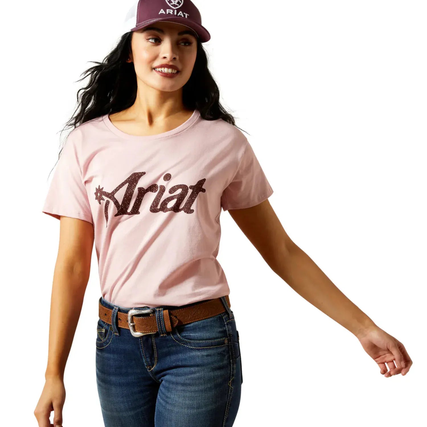 Ariat Womens Shirts Ariat Tee Womens Spur Script