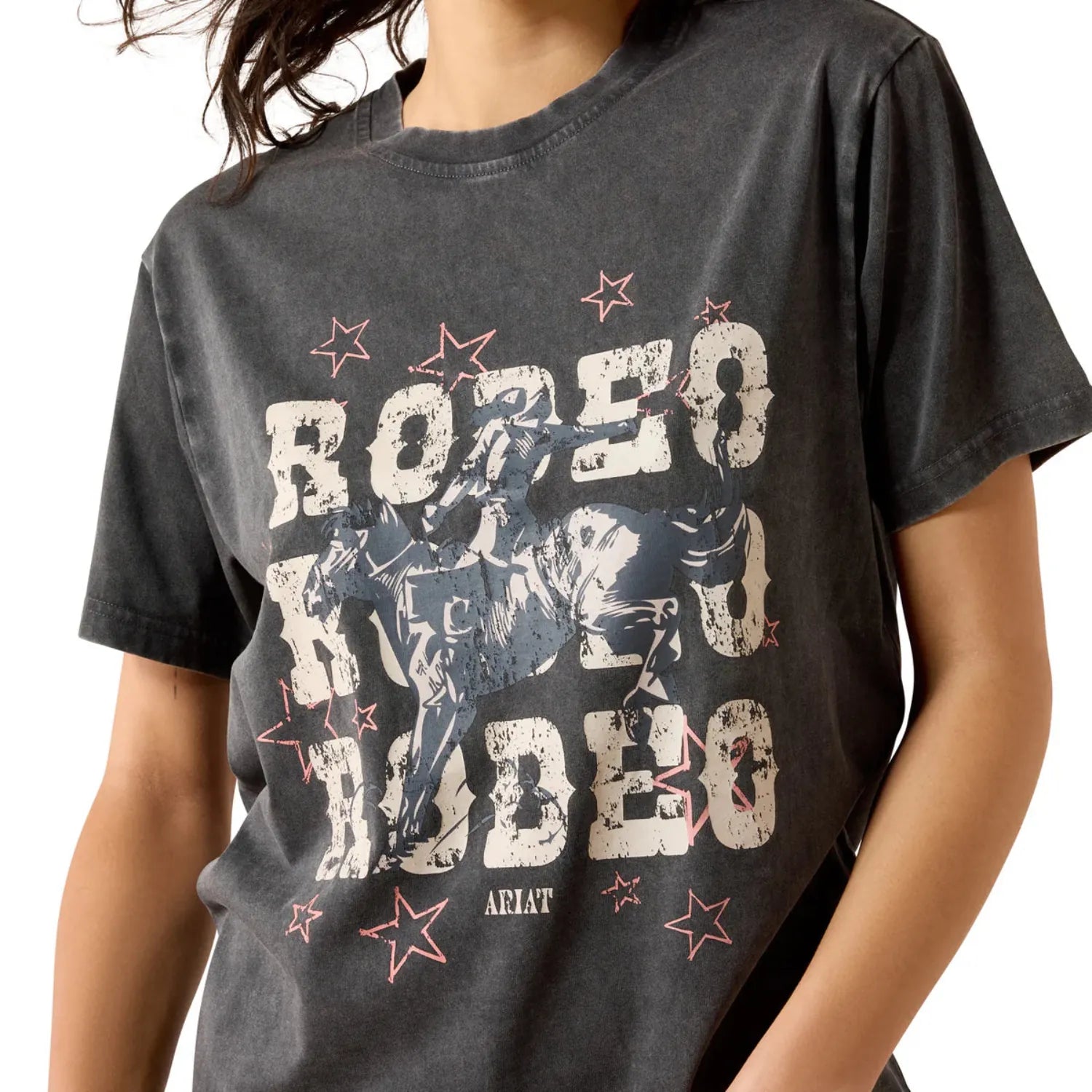 Ariat Womens Shirts Ariat Tee Womens Star Spangled Rodeo
