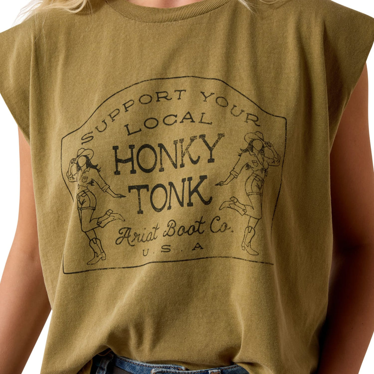 Ariat Womens Shirts Ariat Top Womens Honky Tonk Tank