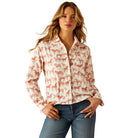 Ariat Womens Shirts S / Blushing Horse Ariat Shirt Womens Rudford