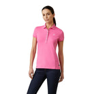Ariat Womens Shirts S / Carmine Rose Ariat Polo Womens Prix 2.0