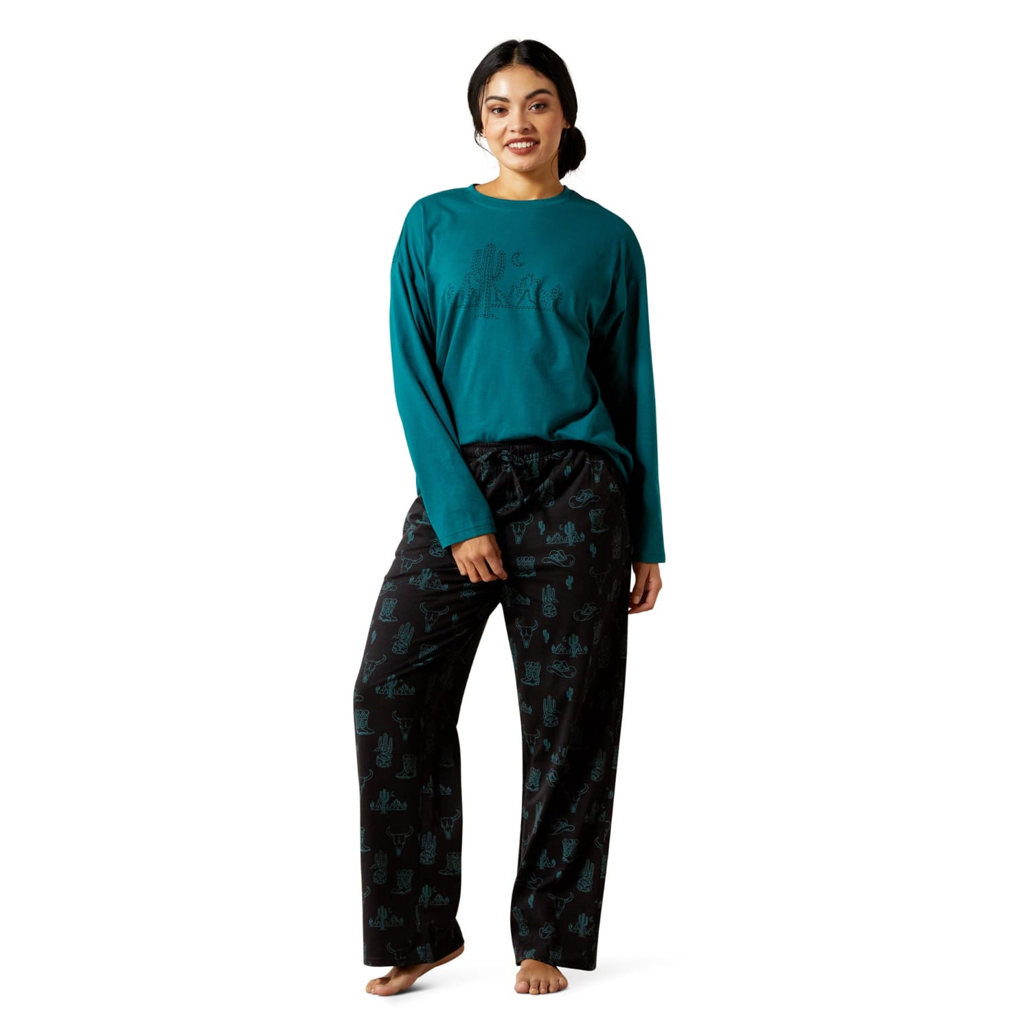 Ariat Womens Shirts XS / Deserted Print Ariat Pyjama Set Womens Dreams