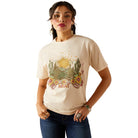 Ariat Womens Shirts XS / Natural Ariat Tee Womens Desert Dreaming