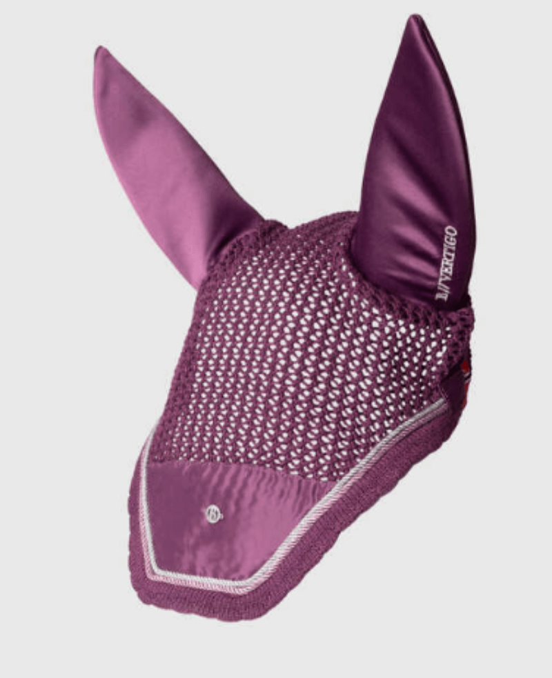 B Vertigo Fly Masks & Bonnets Full / Plum B Vertigo Ear Bonnet Pure Engineering