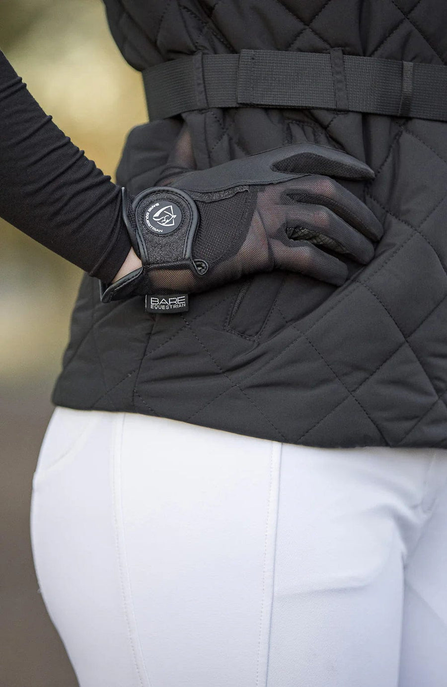 Bare Equestrian Gloves Bare Equestrian Pro Rider Mesh Glove